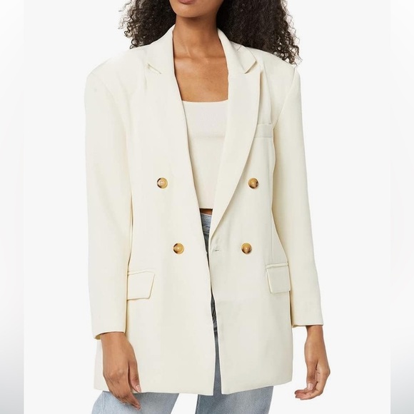 Steve Madden Jackets & Blazers - Steve Madden Oversized Cream Blazer size medium